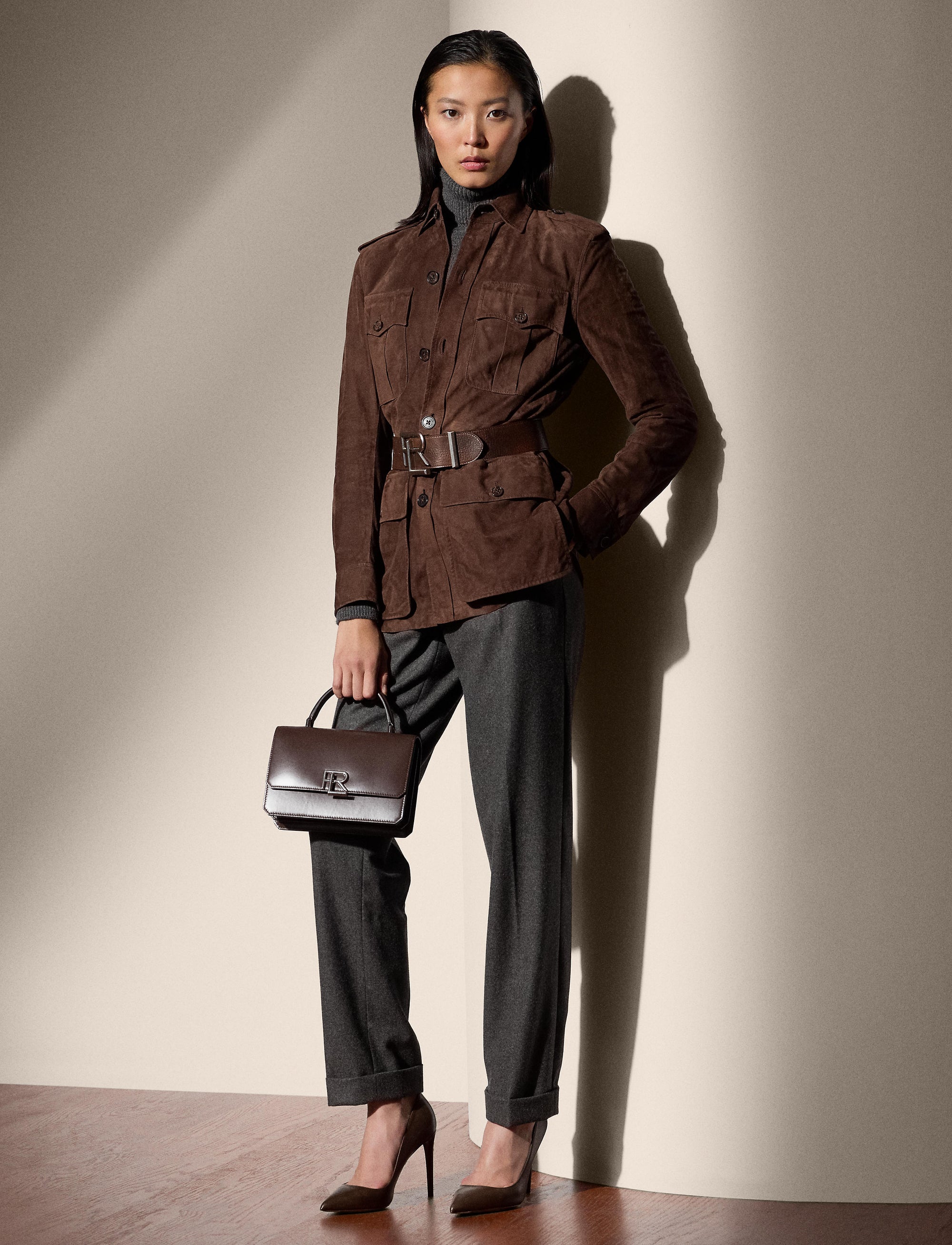 Pantalon Bennet en laine - Medium Grey