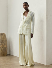 Pantalon large Kenzie - Lux Cream