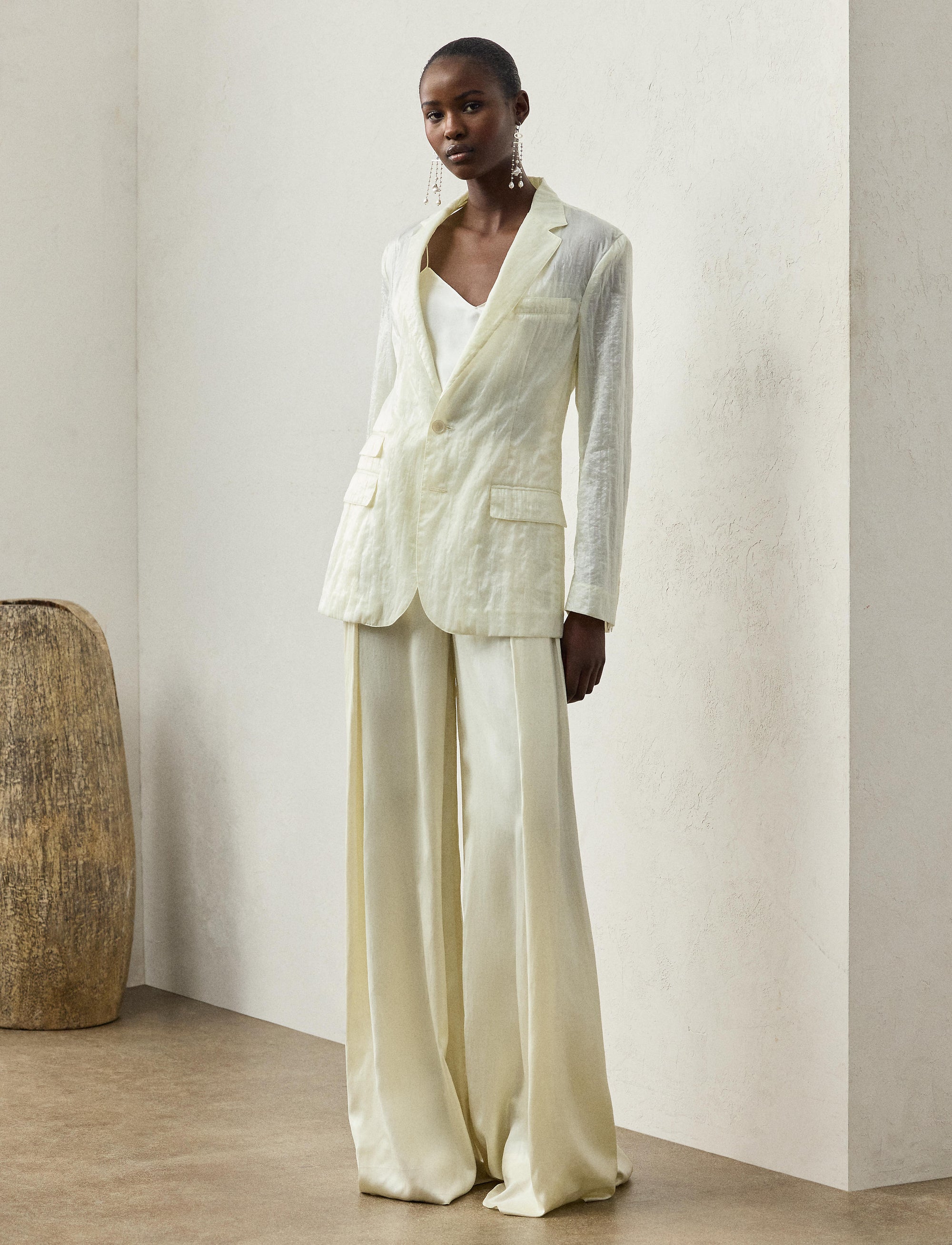 Pantalon large Kenzie - Lux Cream