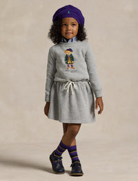 Robe Polo Bear en molleton - Andover Heather