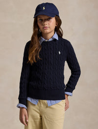 PULL/CARDIGAN/SWEAT-COTTON LAINE