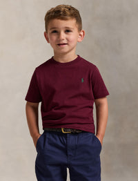 T-shirt col rond jersey de coton - Classic Wine