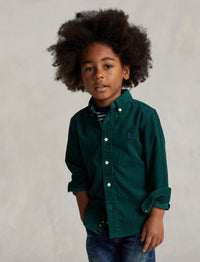 Chemise en velours côtelé - Hunter Green