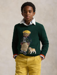 Pull Polo Bear - Moss Agate