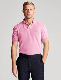 Polo en coton piqué coupe classique - Carmel Pink
