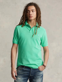 Polo coupe classique en coton piqué - Sunset Green