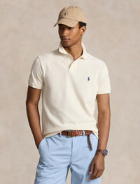Polo coupe classique en coton piqué - Herbal Milk