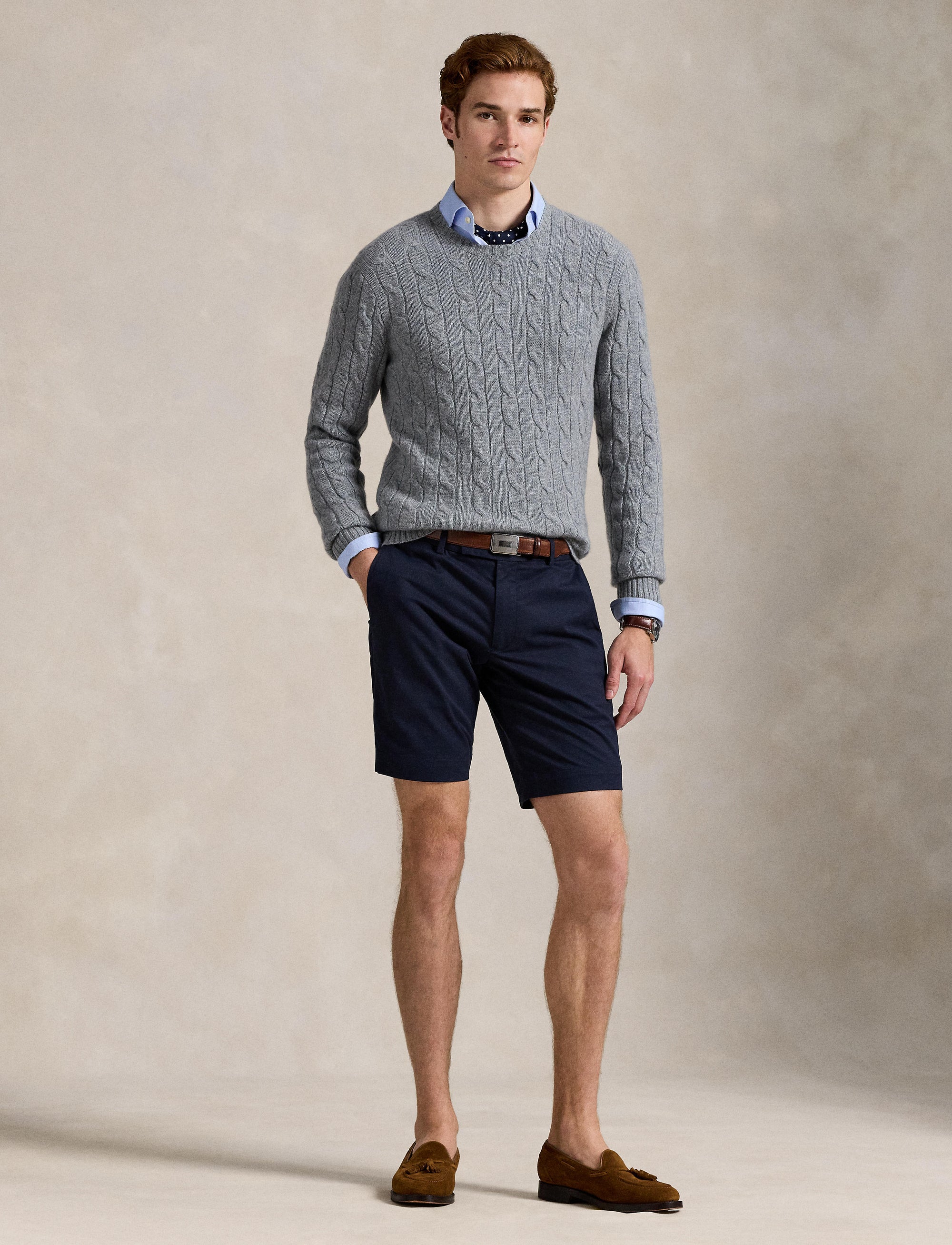 Short chino Slim Fit stretch - Aviator Navy