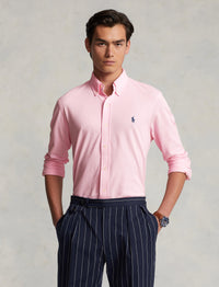 Chemise cintrée ultralégère en piqué - Carmel Pink