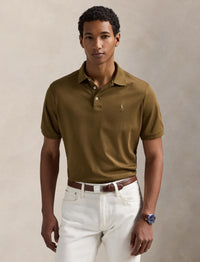 Polo coupe ajustée - Nature Brown