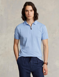 1pcs / NEW // AUSTIN BLUE/C7156 POLO SHIRT SHORT SLEEVE SSKCCMSLM5
