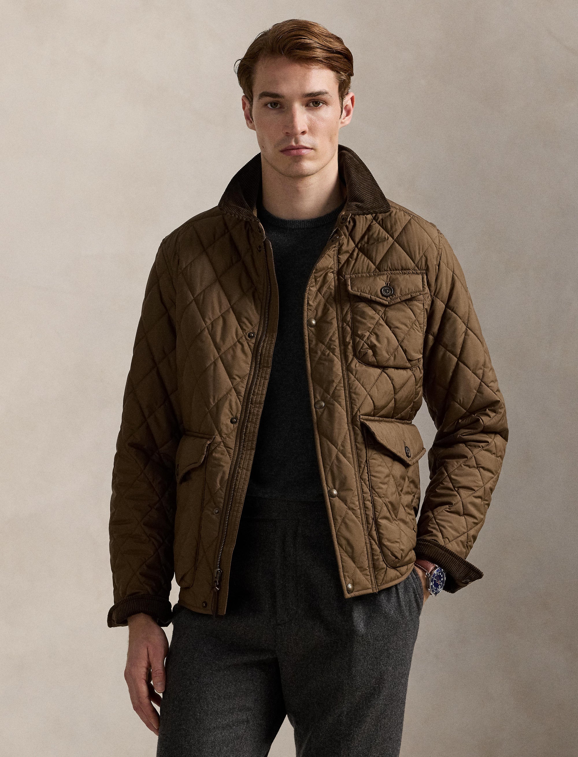Veste matelassée Beaton - Chestnut