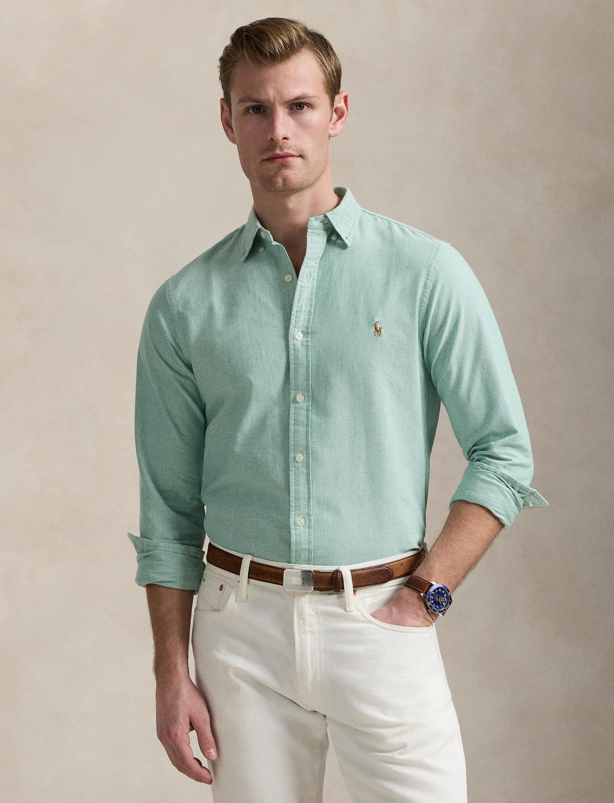 Chemise Oxford cintrée - College Green