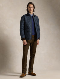 Pantalon Greenwich Slim Fit en chino - Dark Brown