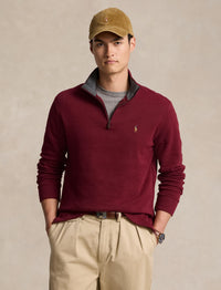 Pull demi-zippé côtelé Estate - Red Carpet & Barclay Heather Int