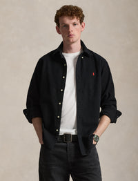 Chemise ajustée en flanelle grattée - Polo Black