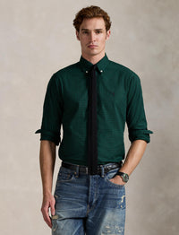 77pcs / NEW // 4192E PINE/BLACK SPORT SHIRT LONG SLEEVE CUBDPPCS