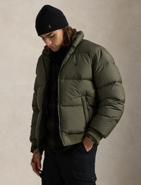 Wyoming ripstop down jacket - Ranger Green