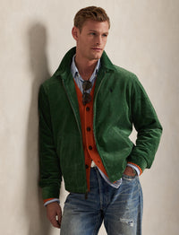 Wynton corduroy jacket - Meadow Green