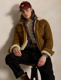 Veste en mouton retourné - Soft Brown X