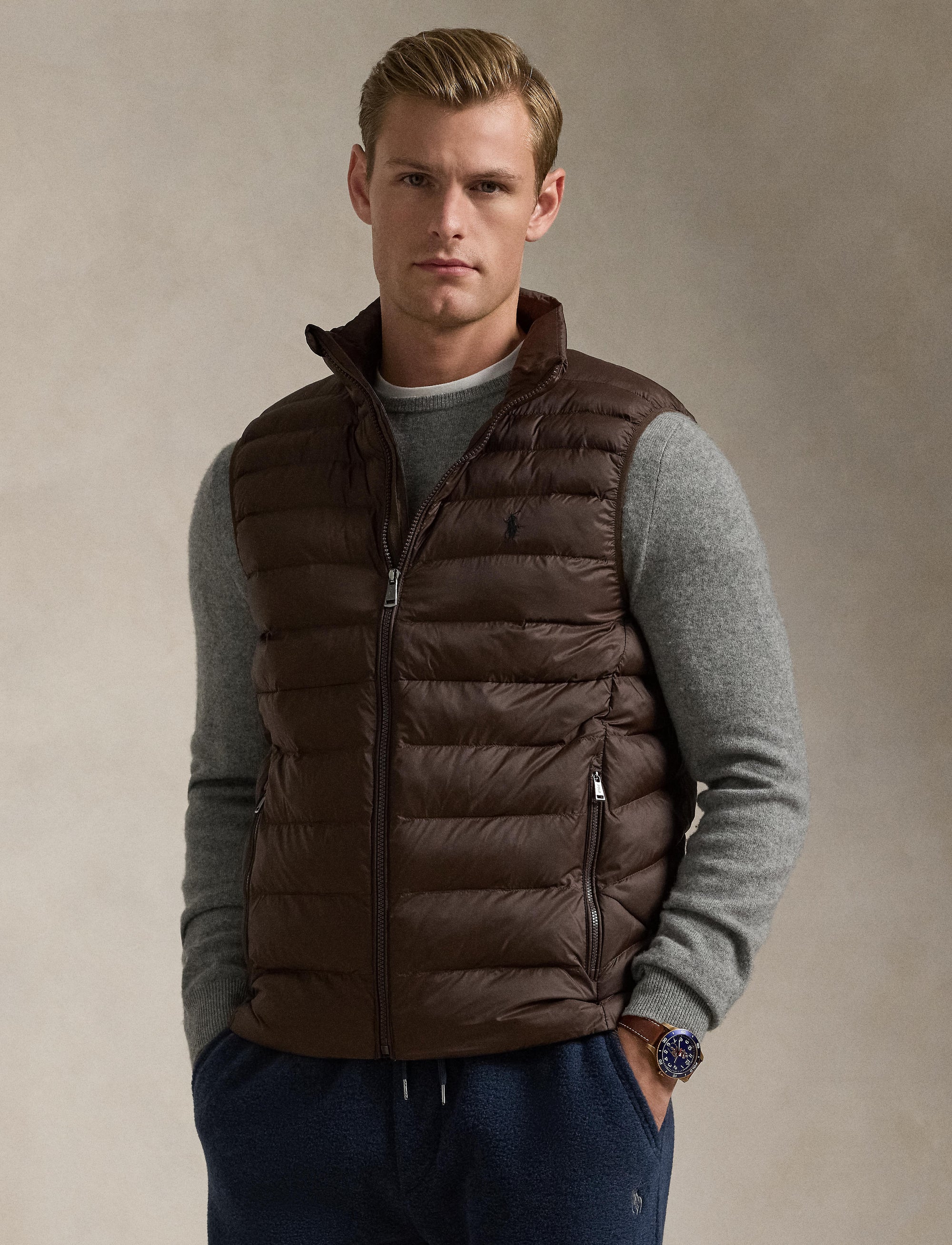 Gilet rangeable Colden - Nutmeg Brown