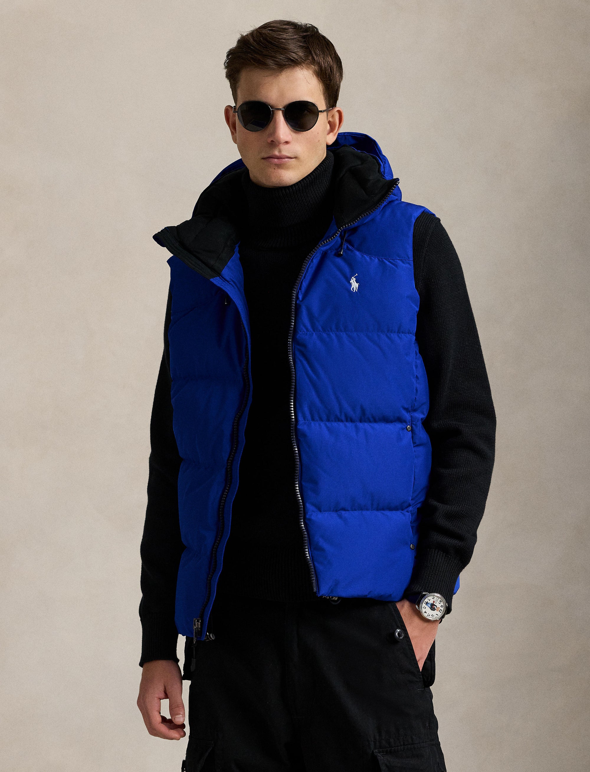 Gilet à capuche en duvet - Sapphire Star