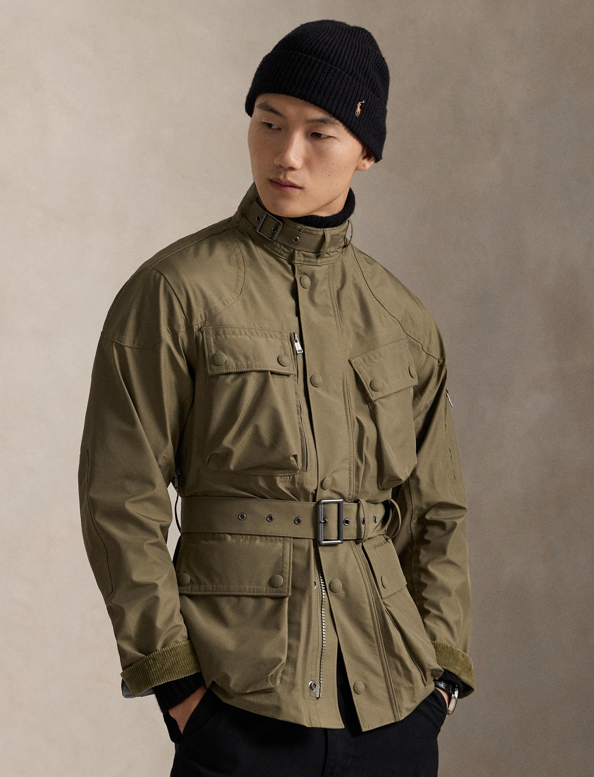 Veste utilitaire ceinturée - Fall Sage
