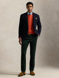 Pantalon Andover slim en velours stretch - College Green