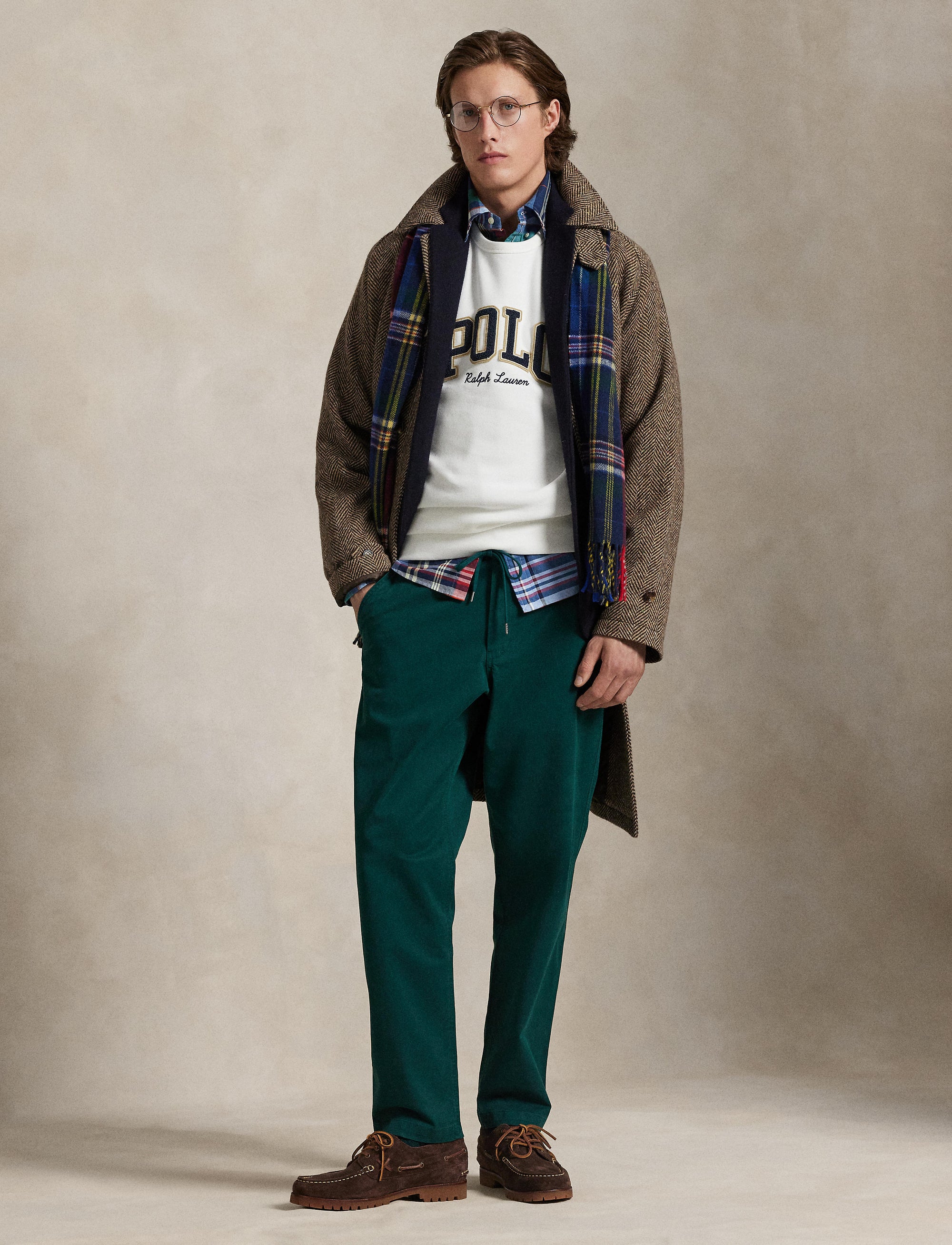Pantalon Polo Prepster Classic Fit - Frond Green