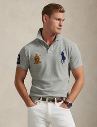 2pcs / NEW // ANDOVER HEATHER POLO SHIRT SHORT SLEEVE SSKCCMSLM1