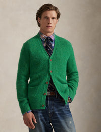 5pcs / NEW // BASIL GREEN CARDIGAN LONG SLEEVE LSVNCARDIGAN