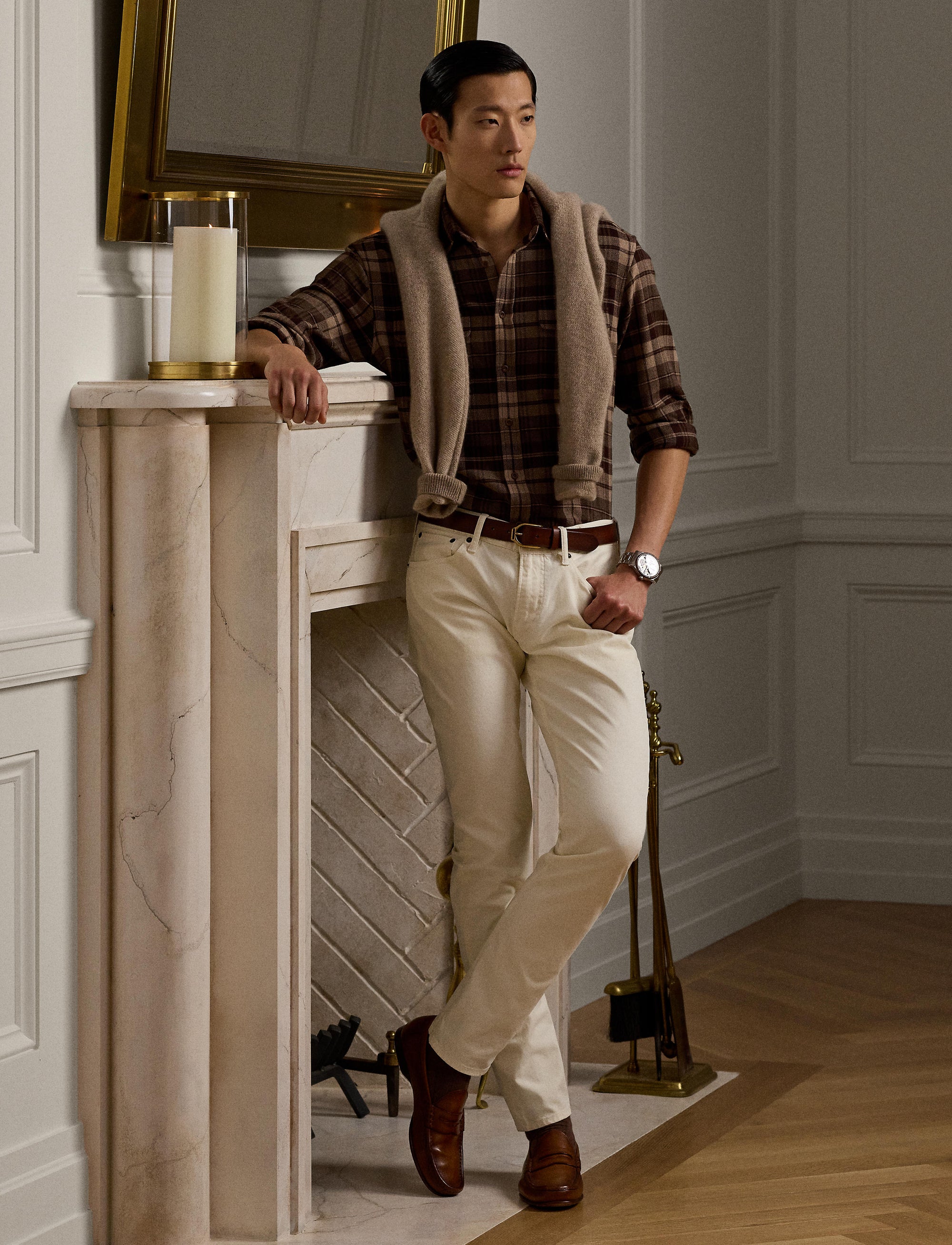 Jean stretch Slim Fit - Classic Cream