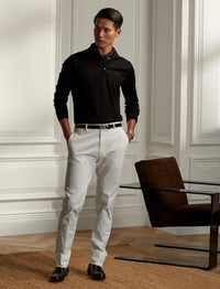 Pantalon Slim Fit chino stretch - Deckwash White