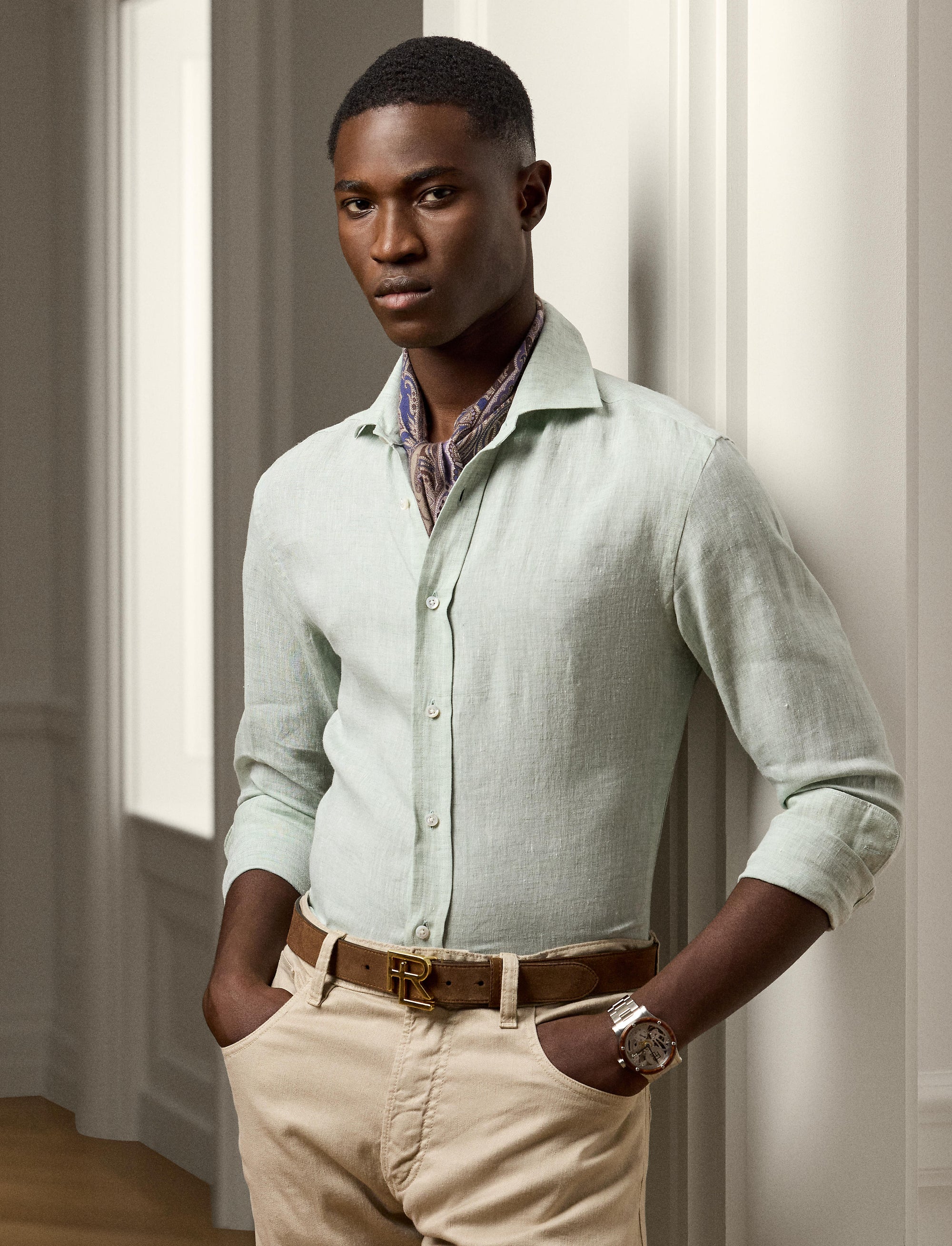 Linen shirt - Jadeite