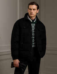 Doudoune Bennett en laine - Polo Black