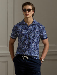 Polo Riviera à motif - Maiori Choppa Border Print