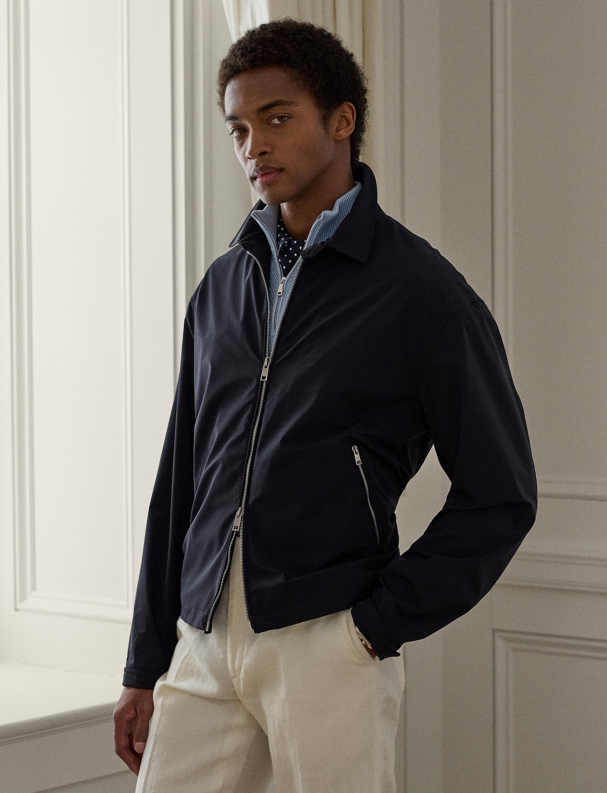 Jeffries stretch jacket - Classic Chairman Navy
