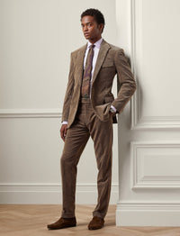Gregory corduroy trousers - Heather Taupe