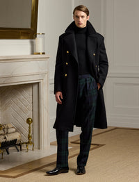Manteau en laine - Black
