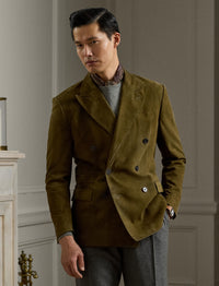 Blazer Kent en daim - Thicket Moss