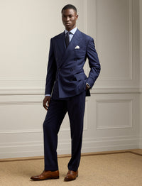 Costume Kent en sergé de laine - Classic Navy