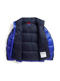 Hooded jacket with logo - Sapphire Star