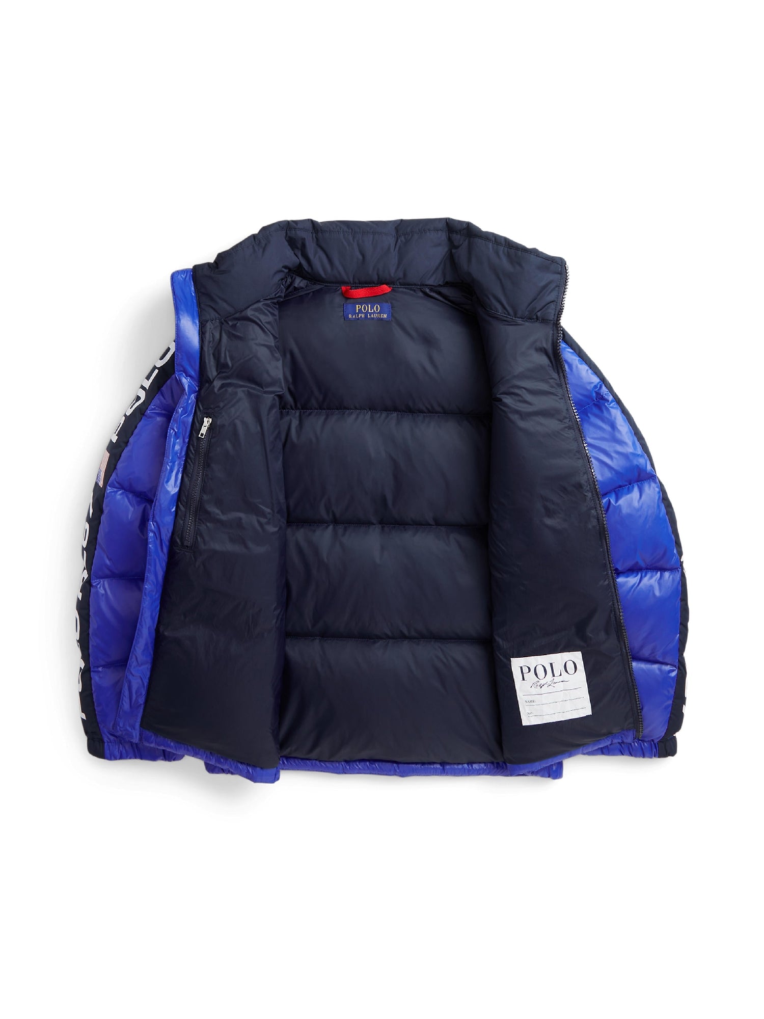 Hooded jacket with logo - Sapphire Star