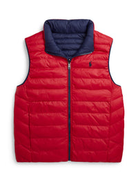 Gilet matelassé réversible P-Layer 2 - Newport Navy & Red