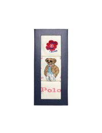 Coffret 3 paires chaussettes Polo Bear - Ivory