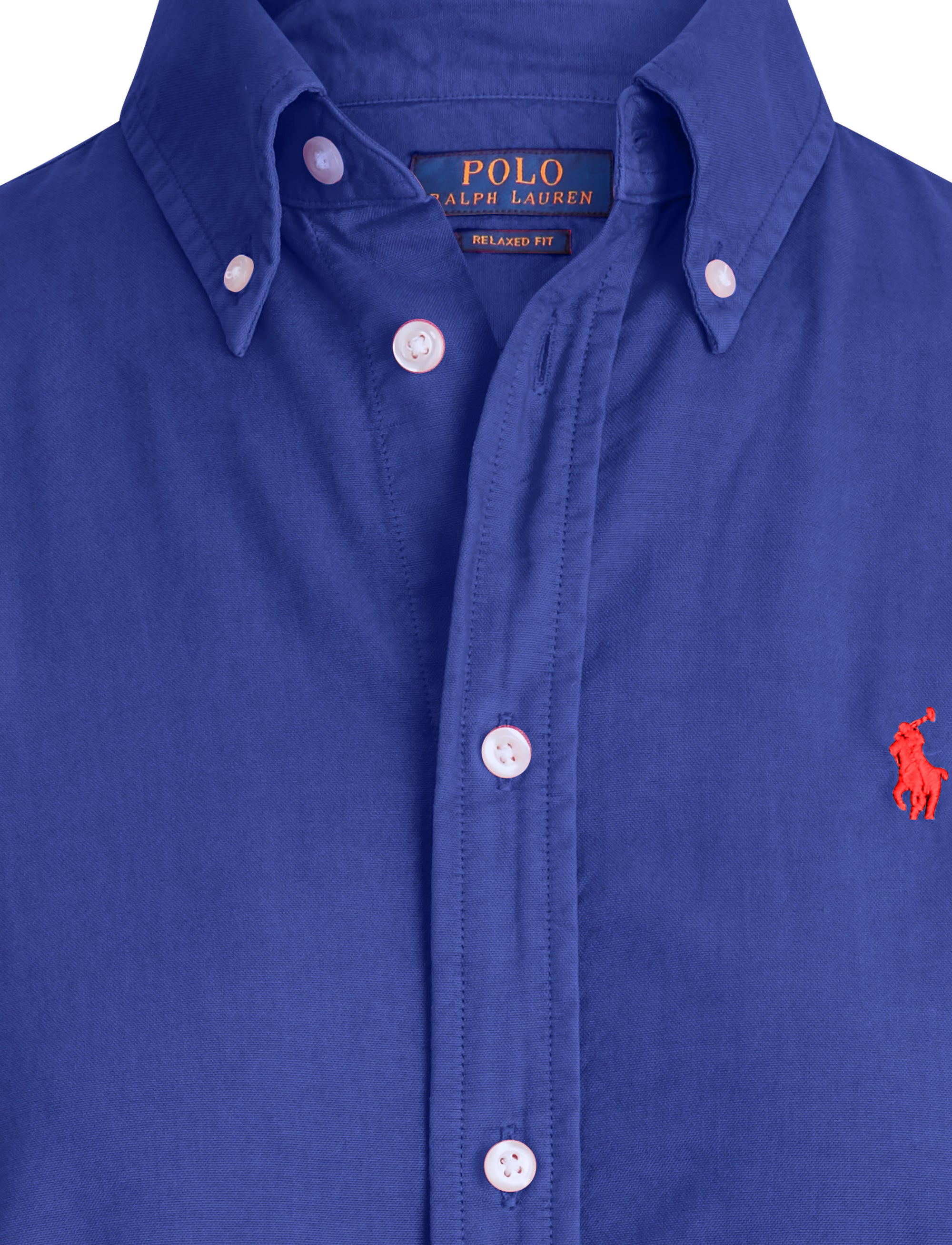 1 STOCK FALL ROYAL BUTTON FRONT SHIRT