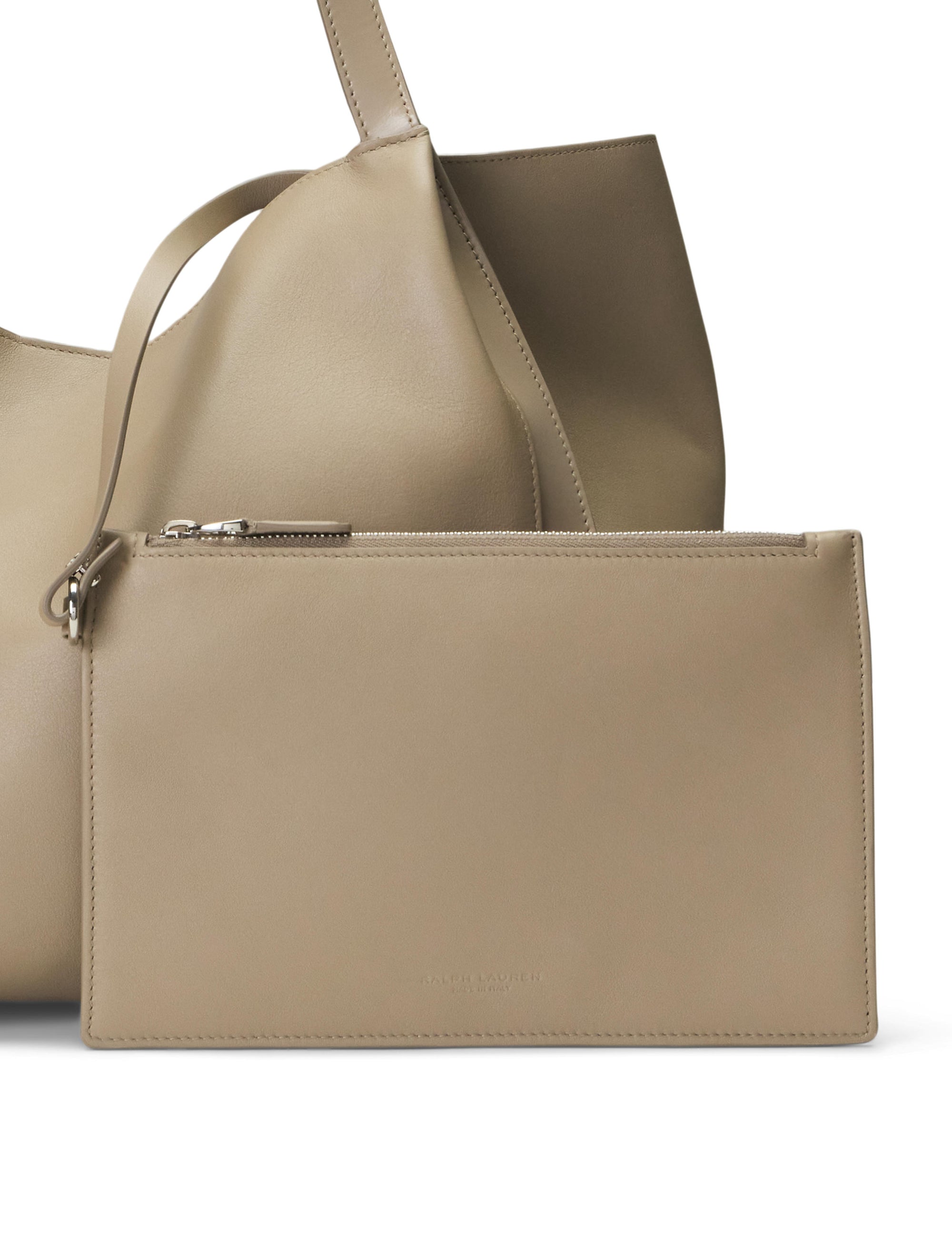 Cabas RL 888 en cuir - Mineral
