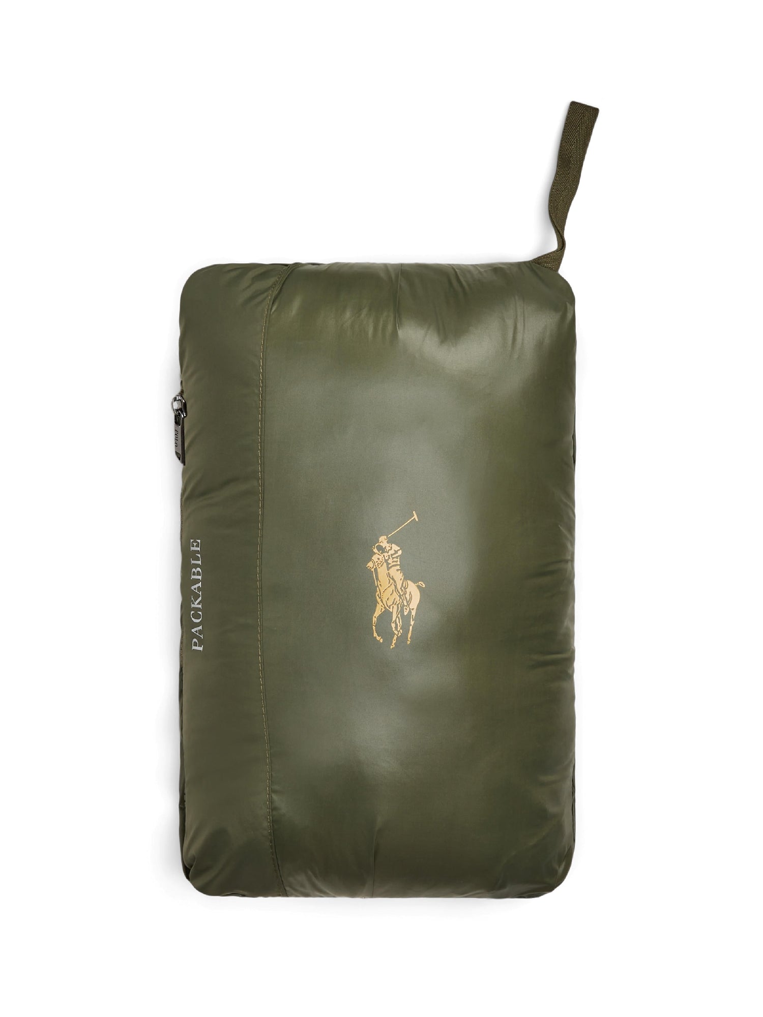 Water-repellent stowable waistcoat - Thermal Green