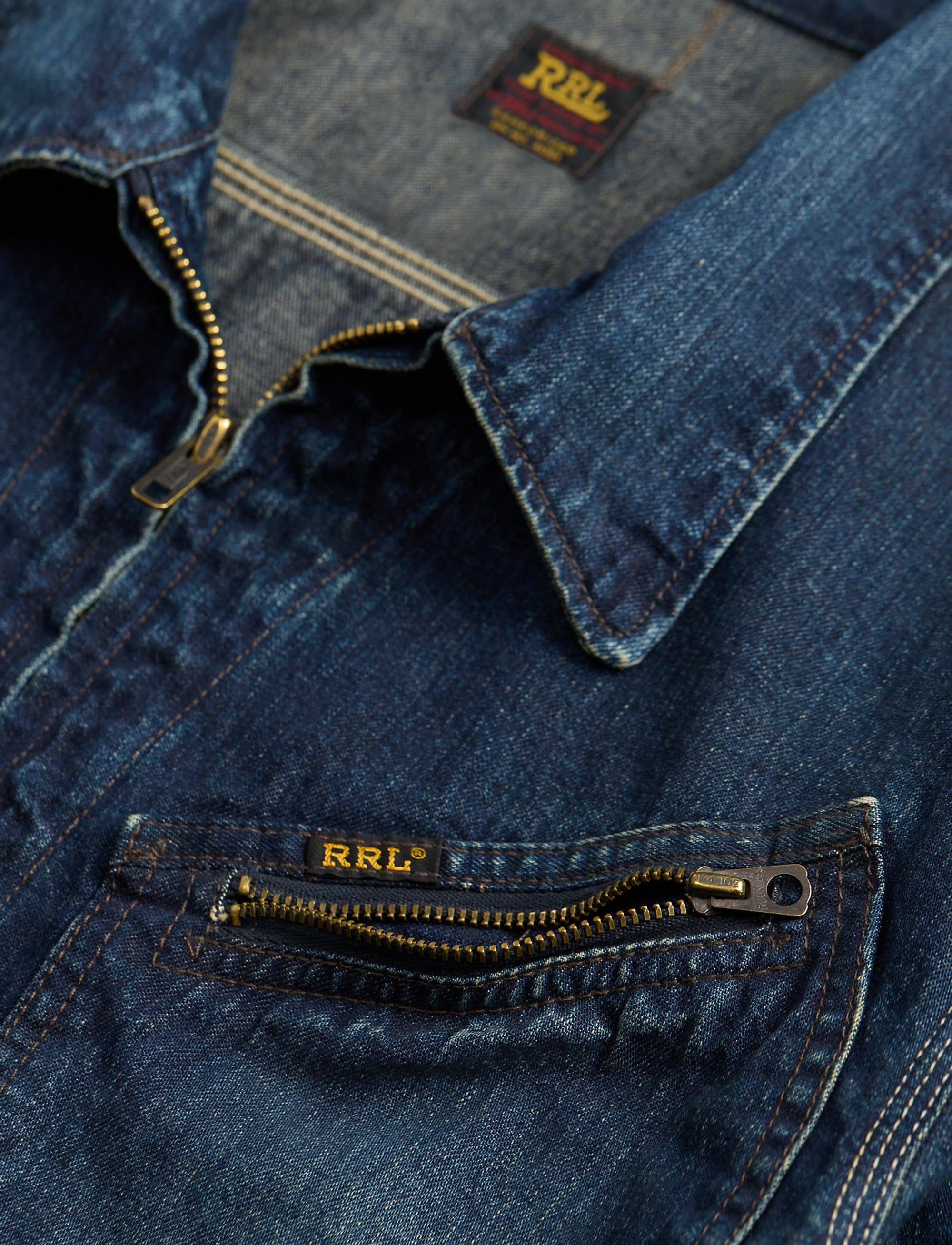Leyton jacket in indigo denim - Leyton Wash
