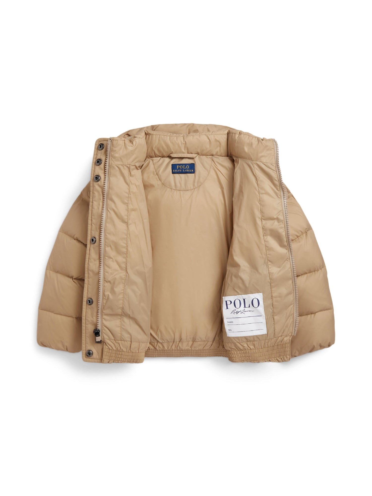 Veste à capuche en duvet - Vintage Khaki